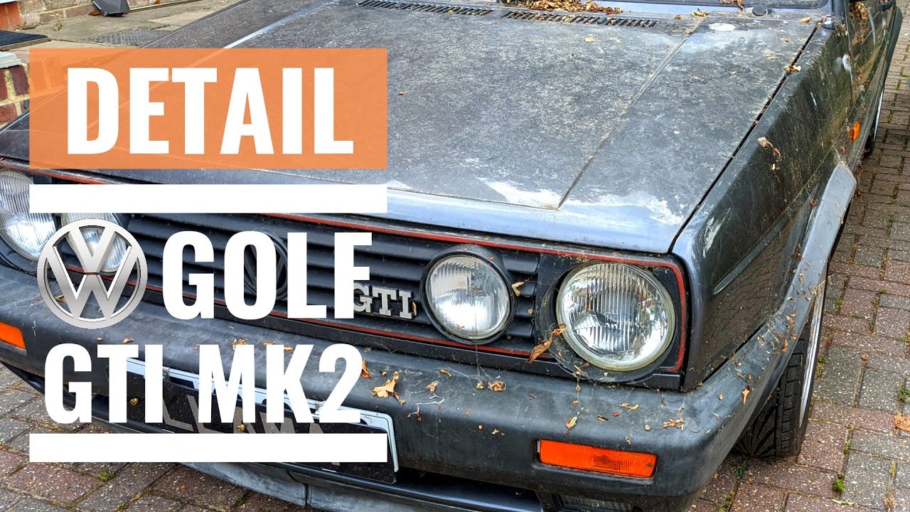 Подробно: предпродажная подготовка MK2 Golf 8v GTI.