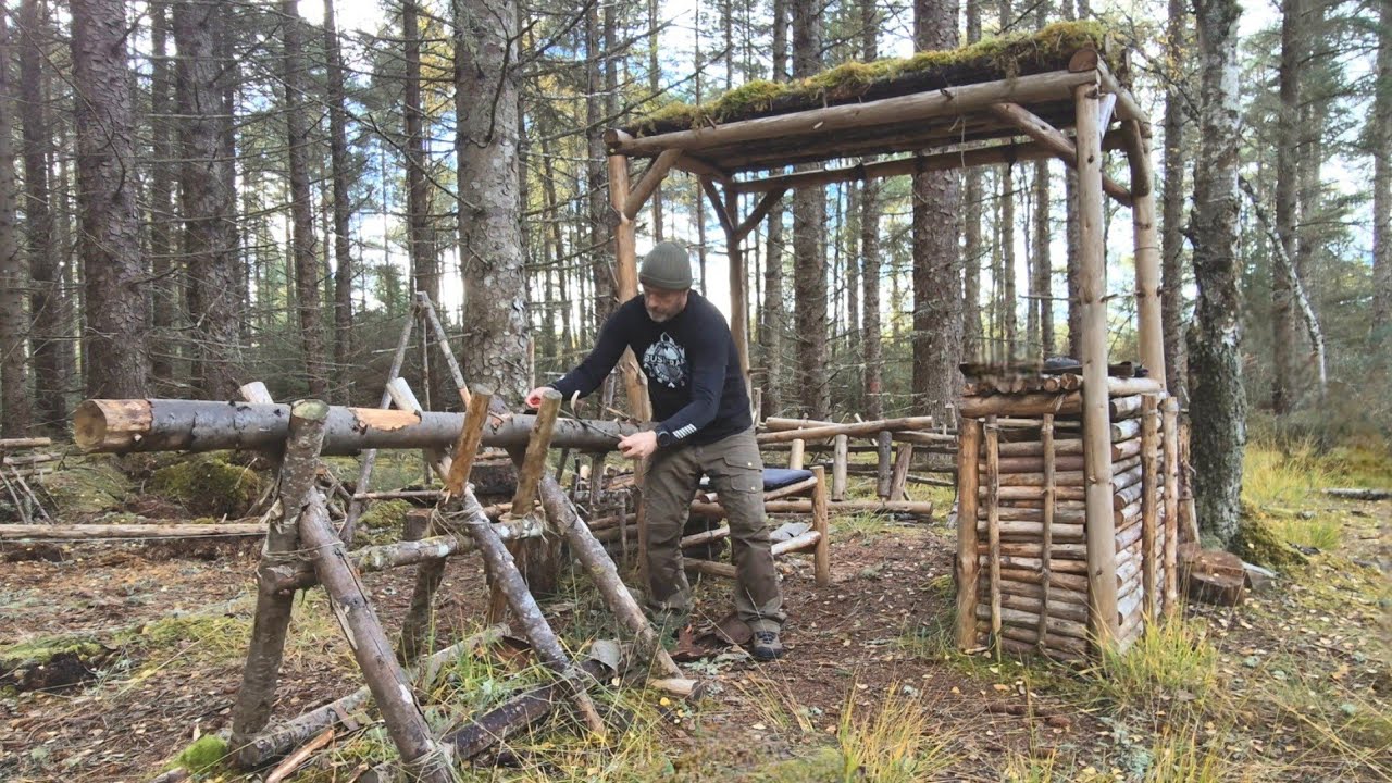 Сборка домика Bushcraft — Часть 2