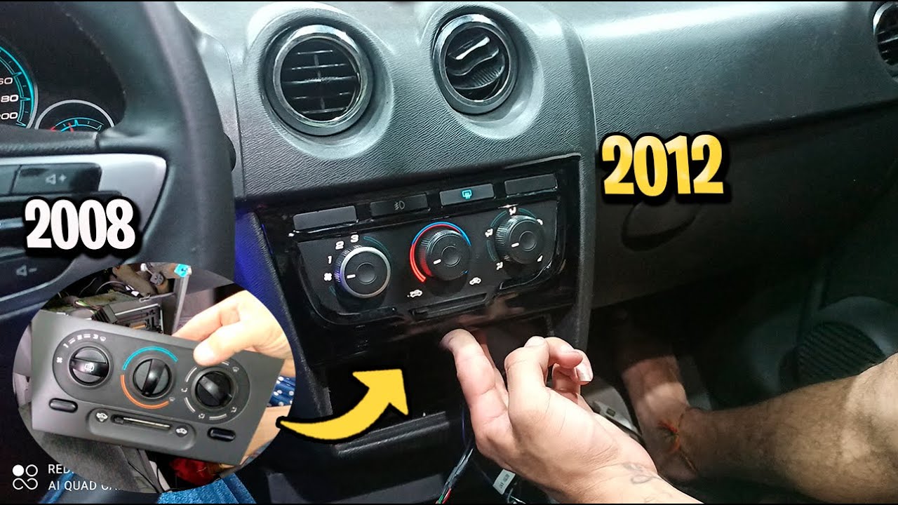 COMO ADAPTAR COMANDO DE AR CELTA 2012 NO 2008 E TROCAR ILUMINAÇÃO