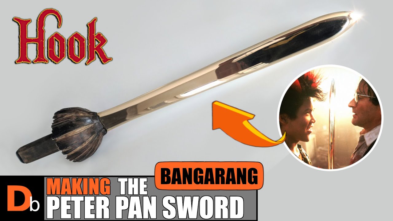 Peter Pan Sword prop replica from HOOK (1991)