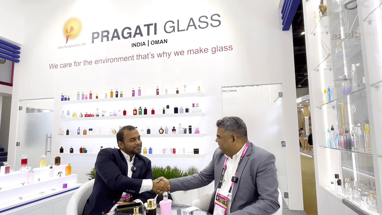 Pragati Glass at Beautyworld ME: Innovations in Sustainable Glass Packaging