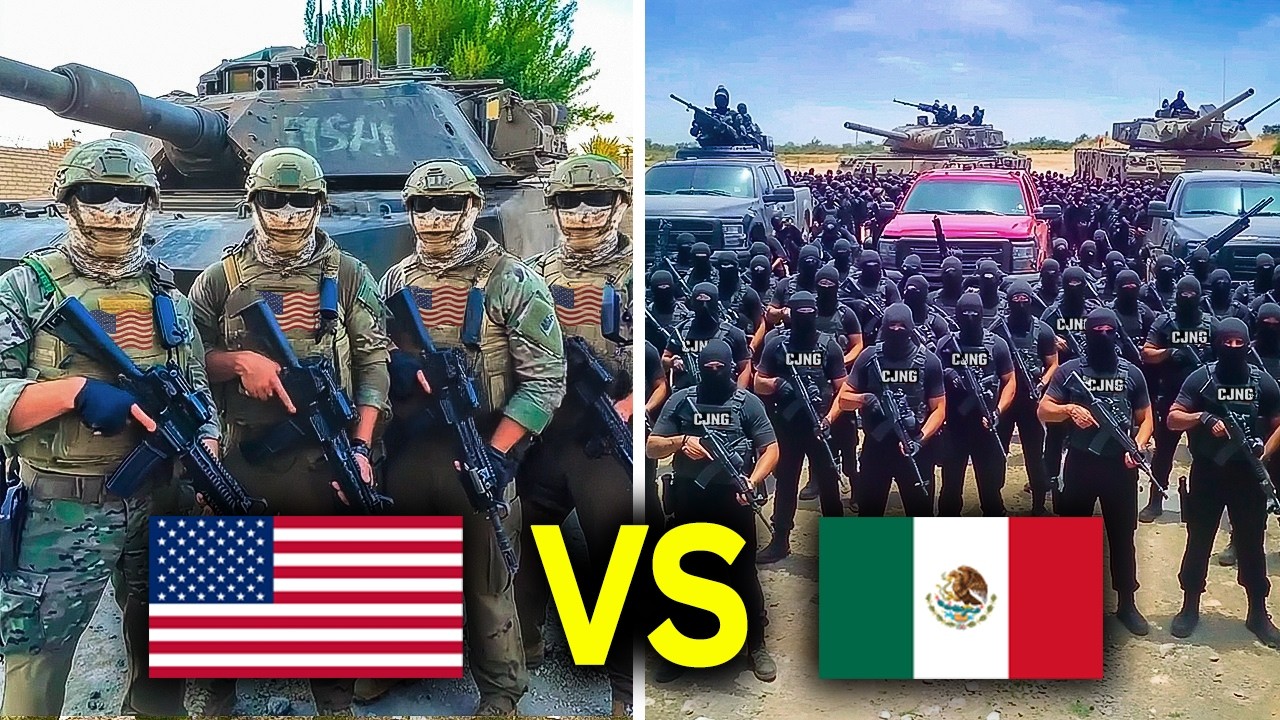 US Army vs Mexican Cartels - Who Would Win? Military Comparison