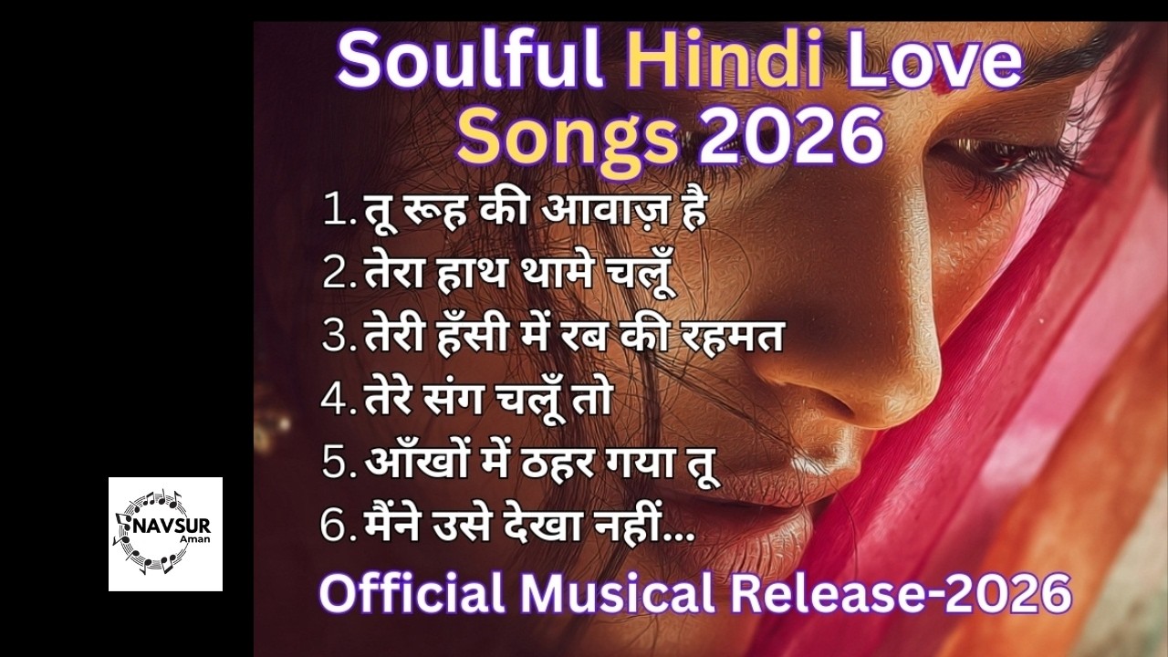 Rooh Se Rab Tak ❤️ Soulful Hindi Love Songs 2026  Romantic Album  Heart Touching Songs