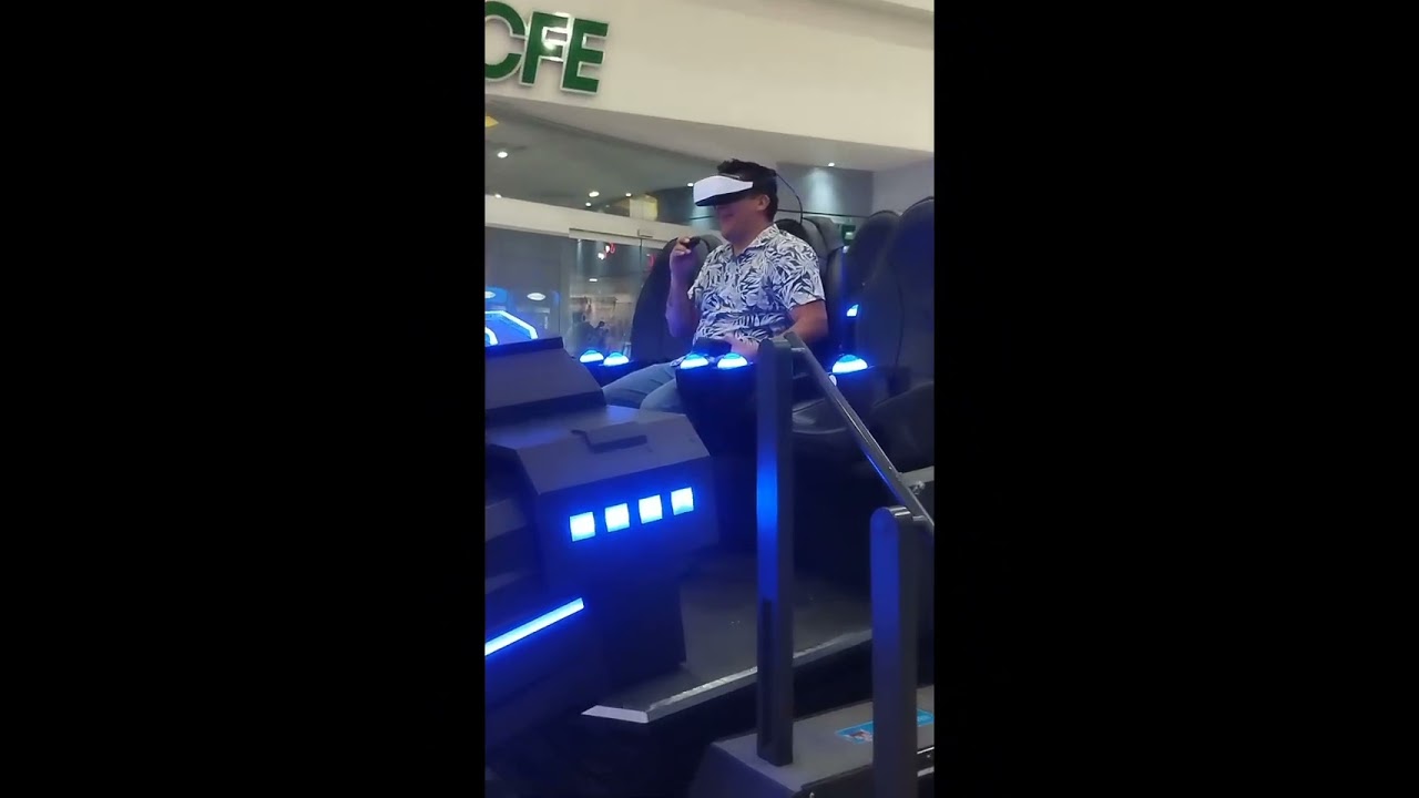 Me subí y está increíble realidad virtual