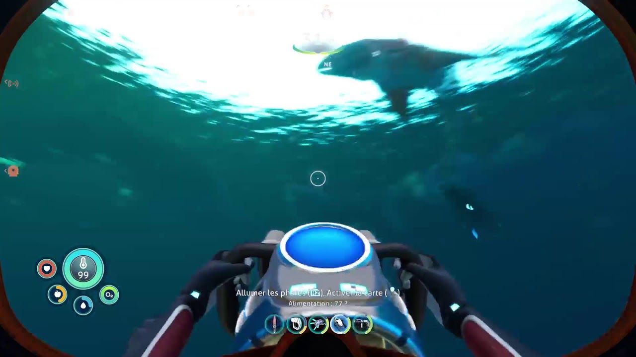 Subnautica below zero quasiment le trophée platine
