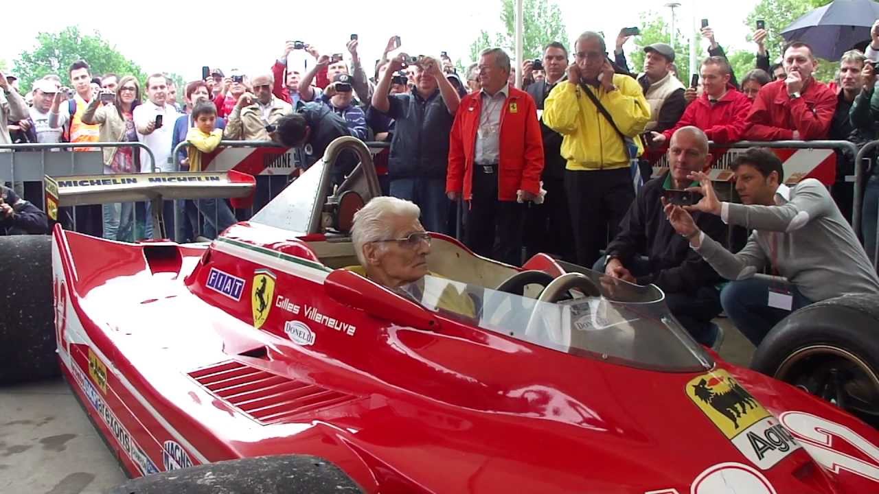 Gilles Villeneuve Ferrari T4 1979 Erbè Giacobazzi Borsari accensione Erbè