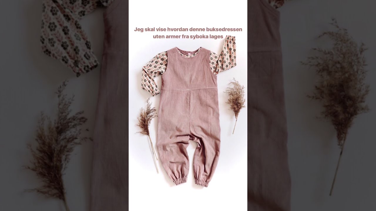 Sy selv - buksedress uten ermer