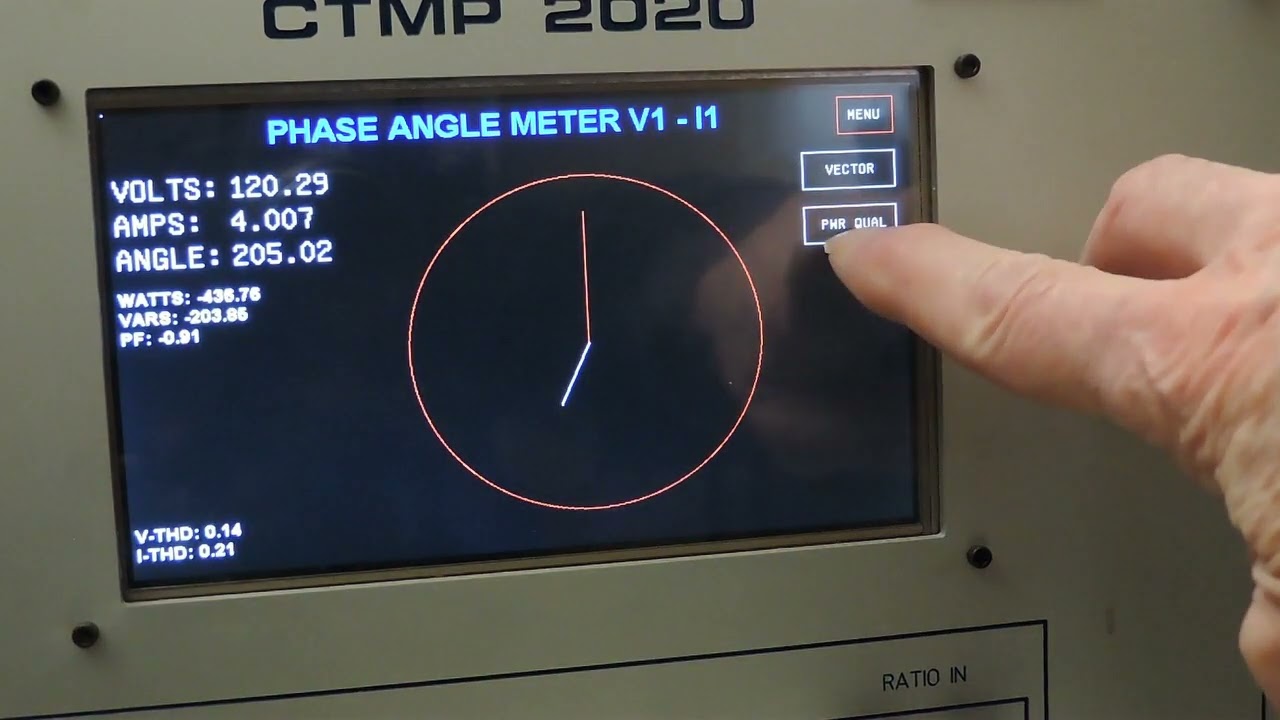 Phase Angle Meter Demo