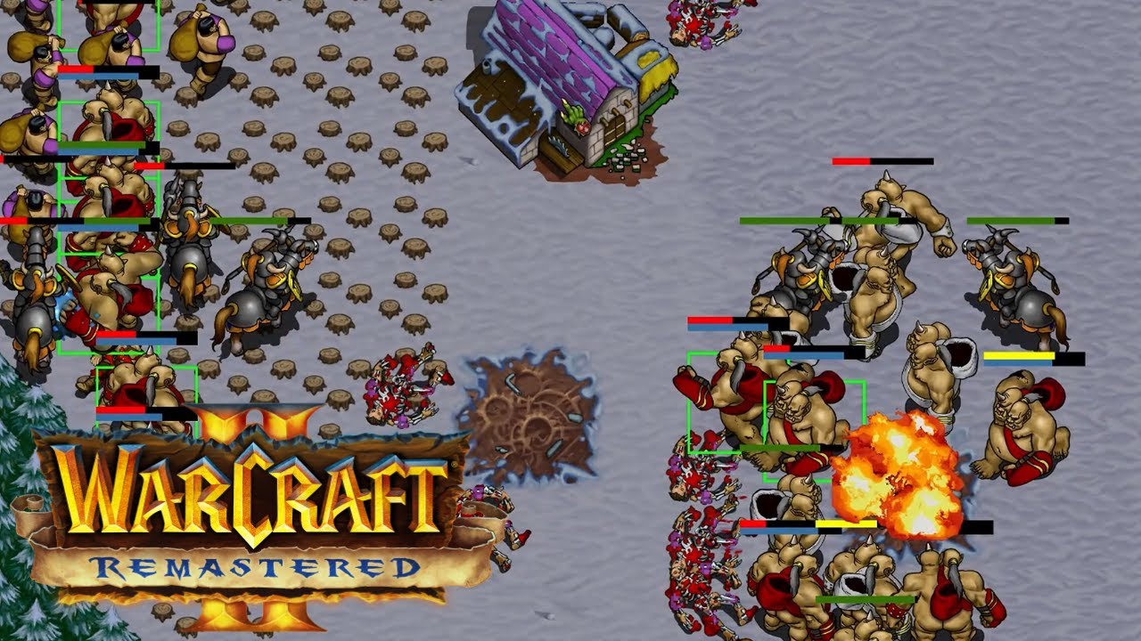 [WARCRAFT 2 REMASTERED] Ces Games en Orc ce passe Vraiment bien !!