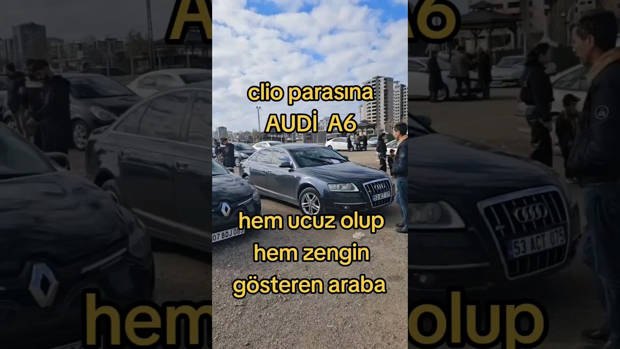 audi a6 hem ucuz hem zengin g&ouml;steren araba . #audi #audi #audia6avant #otopazarı #pufiduf