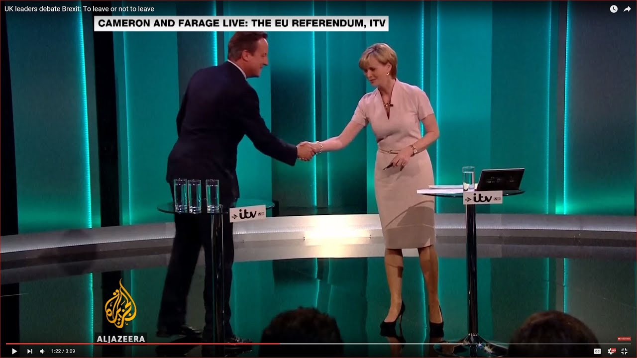 UK leaders debate Brexit: To leave or not to leave