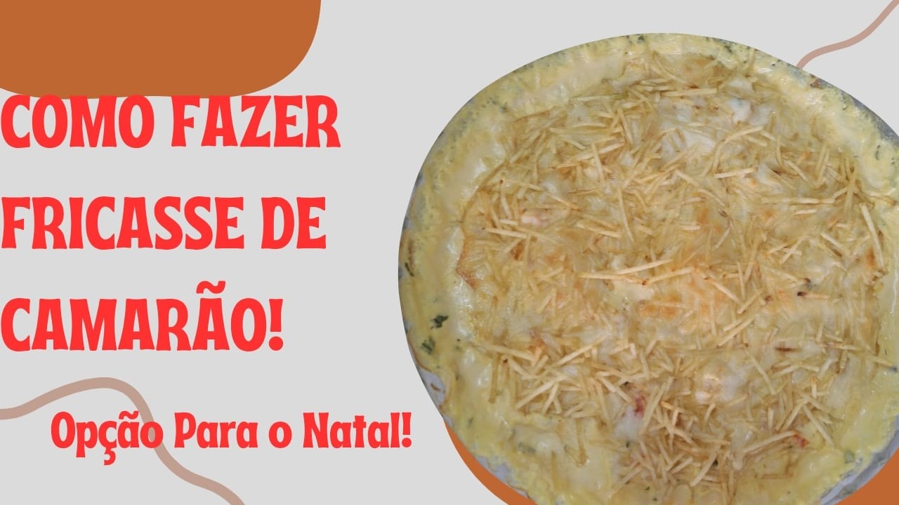 COMO FAZER FRICASSÉ DE CAMARÃO  #camarão #fricassé #fy #viral #receitacomcamarao