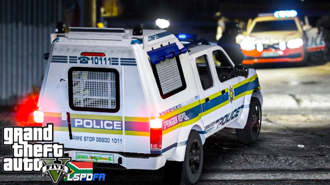GTA Mzansi - NP300 Gang Unit Patrol l Playing As A Cop | LSPDFR | Ep. 17