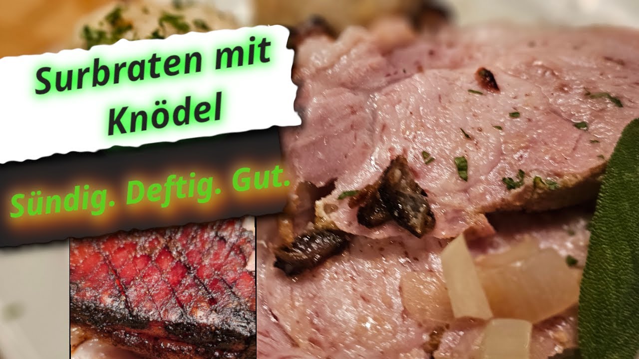 Sündhaft gut: Saftiger Surbraten & flaumige Semmelknödel 😍