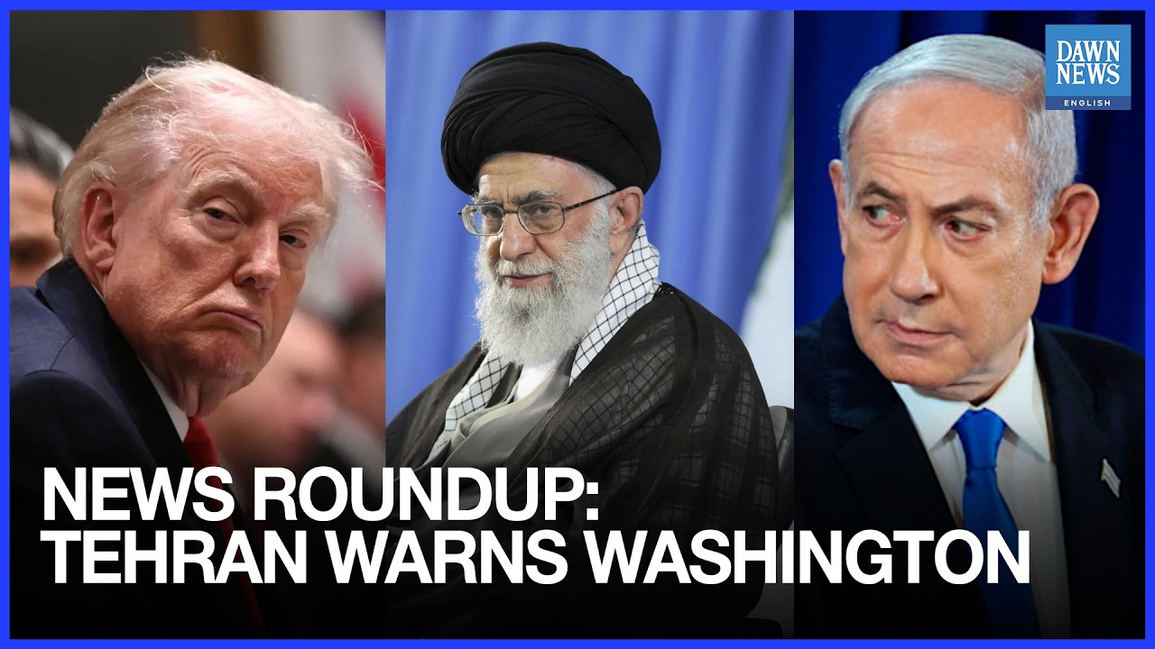 US-Iran News Roundup: Tehran Warns Washington As Nuclear Talks Stall | Trump Netanyahu
