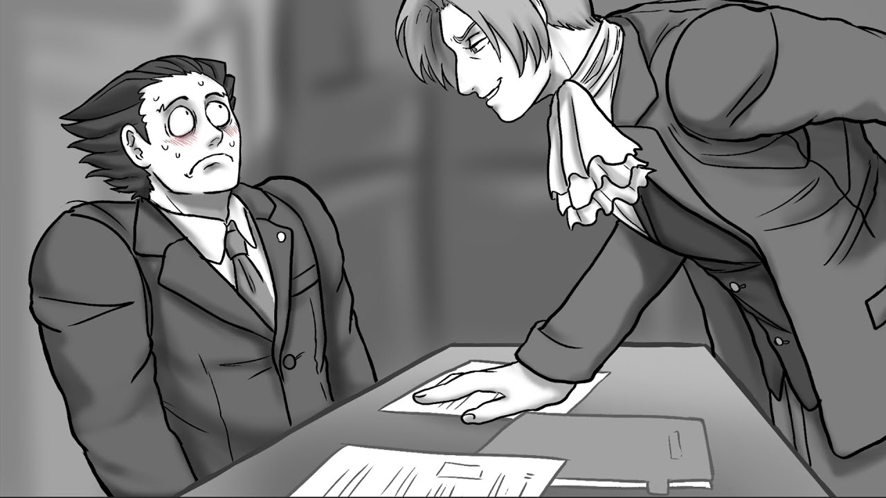 Updated autopsy report but animated poorly | Ace Attorney Animatic