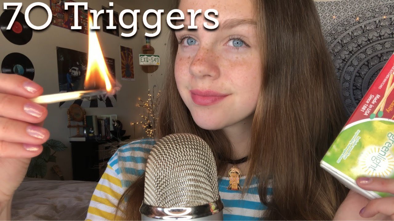 ASMR 70 Triggers in 70 Minutes