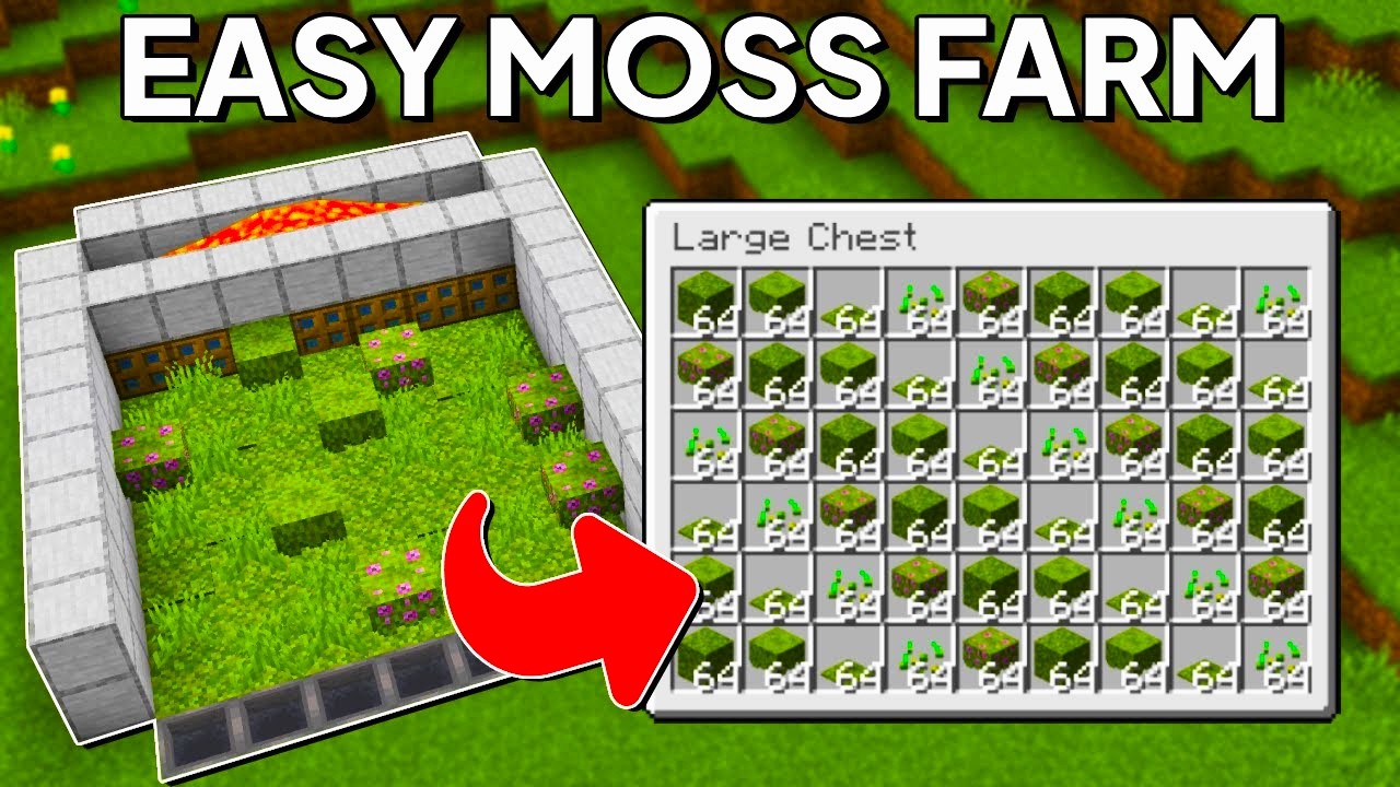 Minecraft Moss Farm 1.21.11