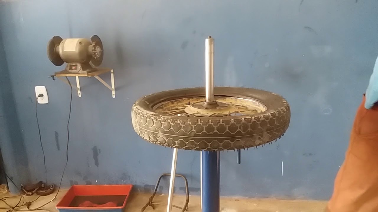 MÁQUINA DE RETIRAR PNEU CASEIRA PRESTA?