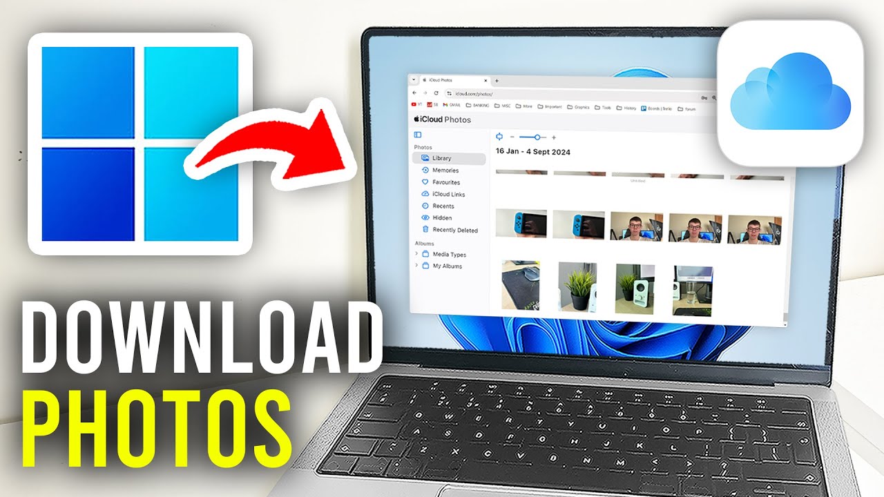 How To Download iCloud Photos On PC & Laptop - Full Guide