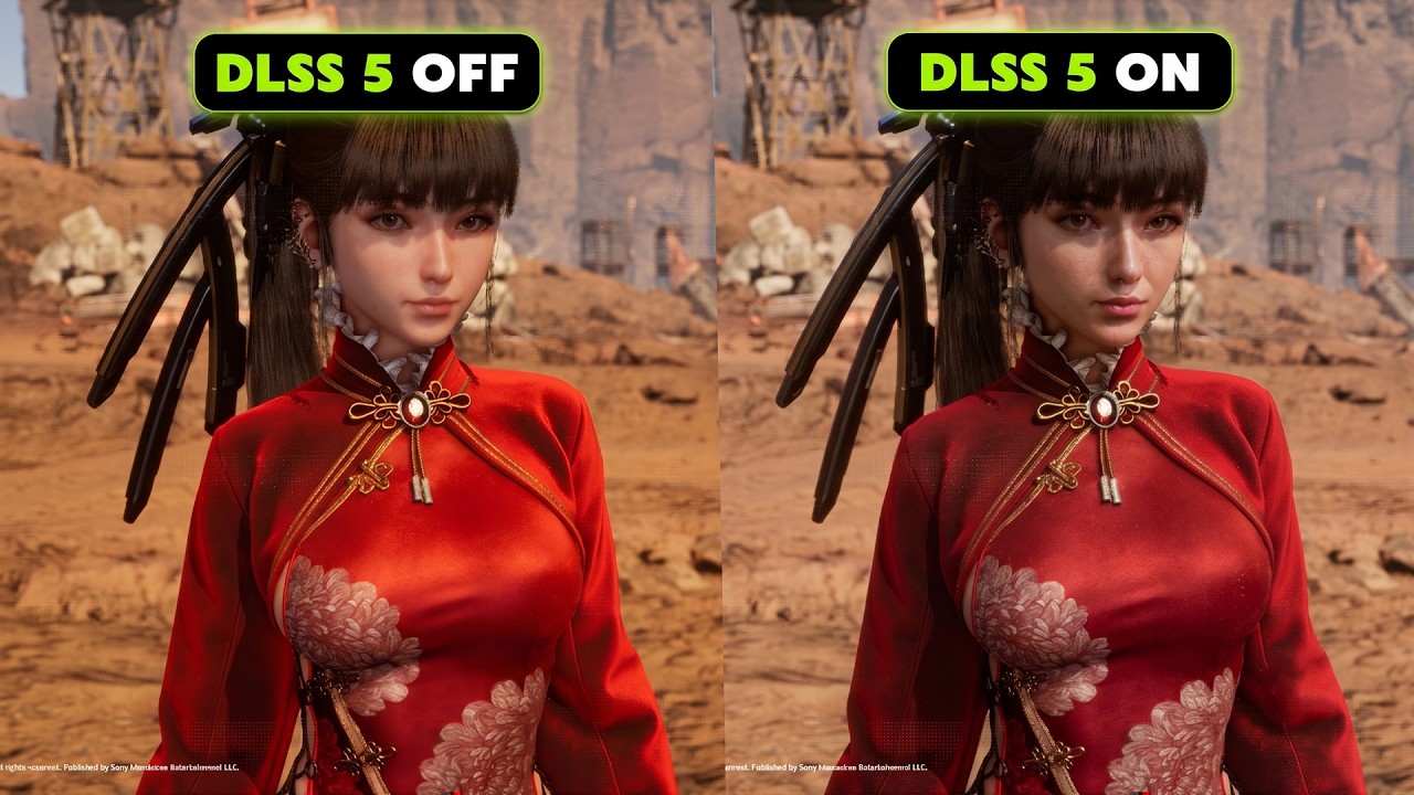 DLSS 5 on RTX 4060 - Stellar Blade - Neural Rendering!