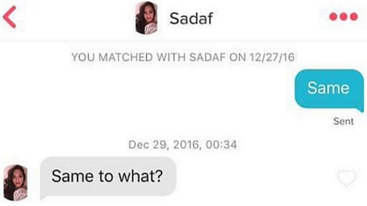 FUNNIEST TINDER TEXTS V5