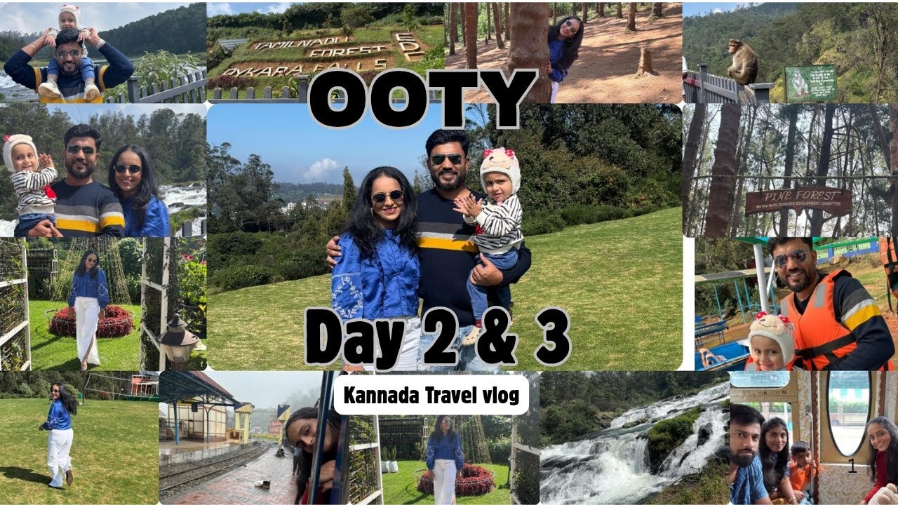 A Quiet Week in the Clouds ☁️ | Ooty Vlog|Kannada Travel vlog|Har_Te#vacationmodeon#travelvlog 
