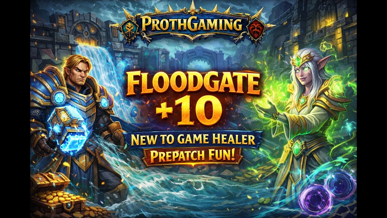Floodgate 10 with new to game healer - INTERCREEP - Guardian