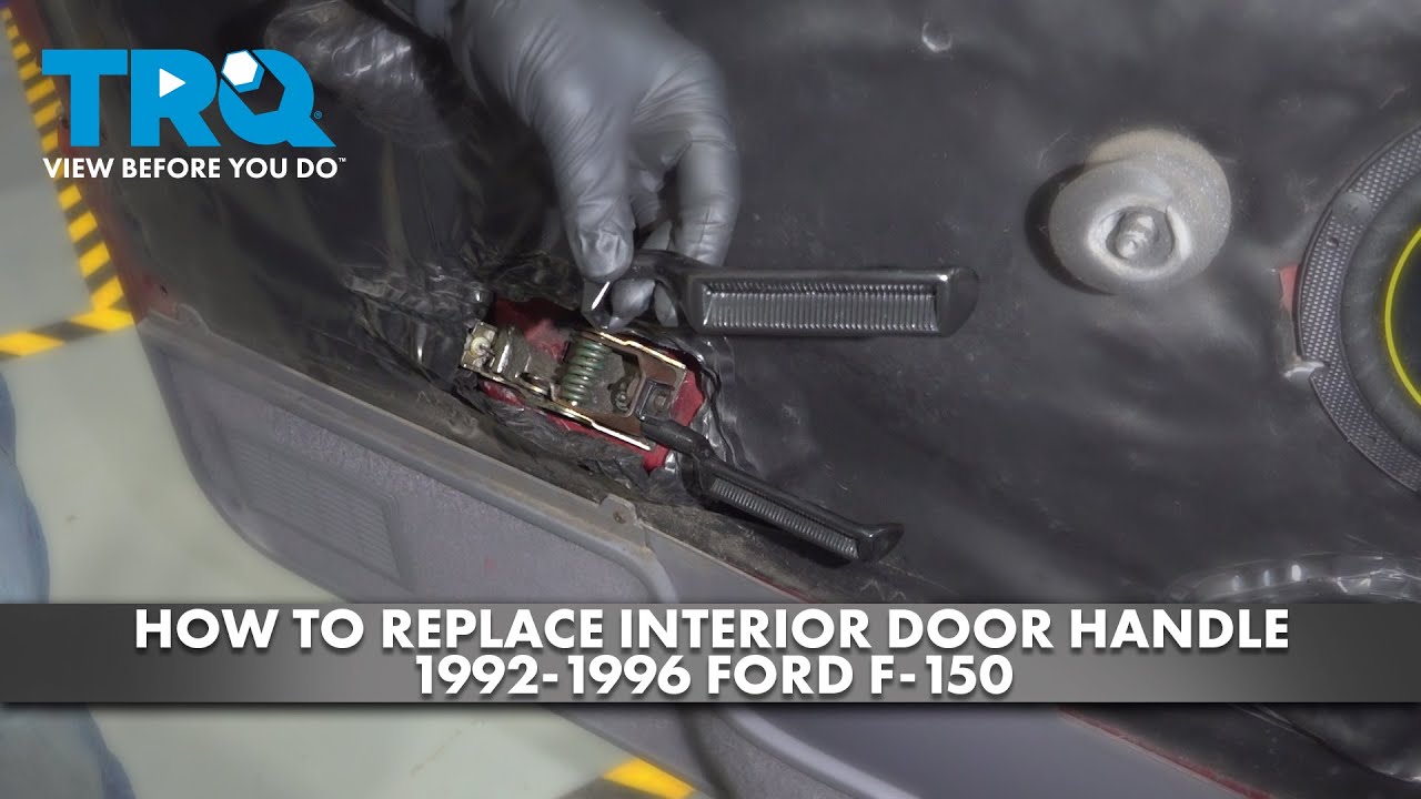 Как заменить внутреннюю ручку двери Ford F-150 1992-1996 годов