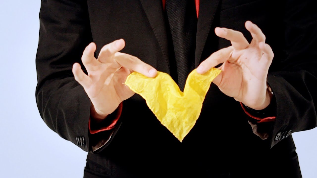 Disappearing Handkerchief Trick | Magic Card Flourishes
