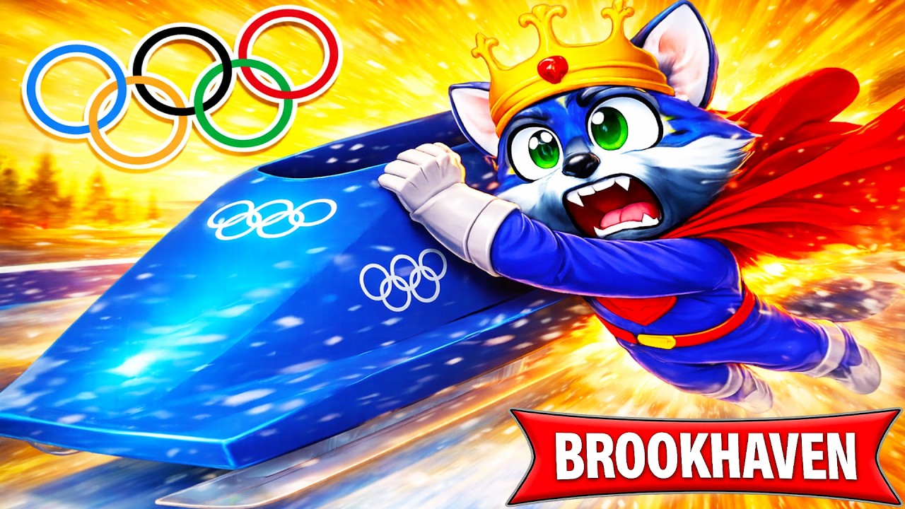 ZIMNÍ OLYMPIÁDA UPDATE + OLYMPIJSKÉ GLITCHE v Brookhavenu!