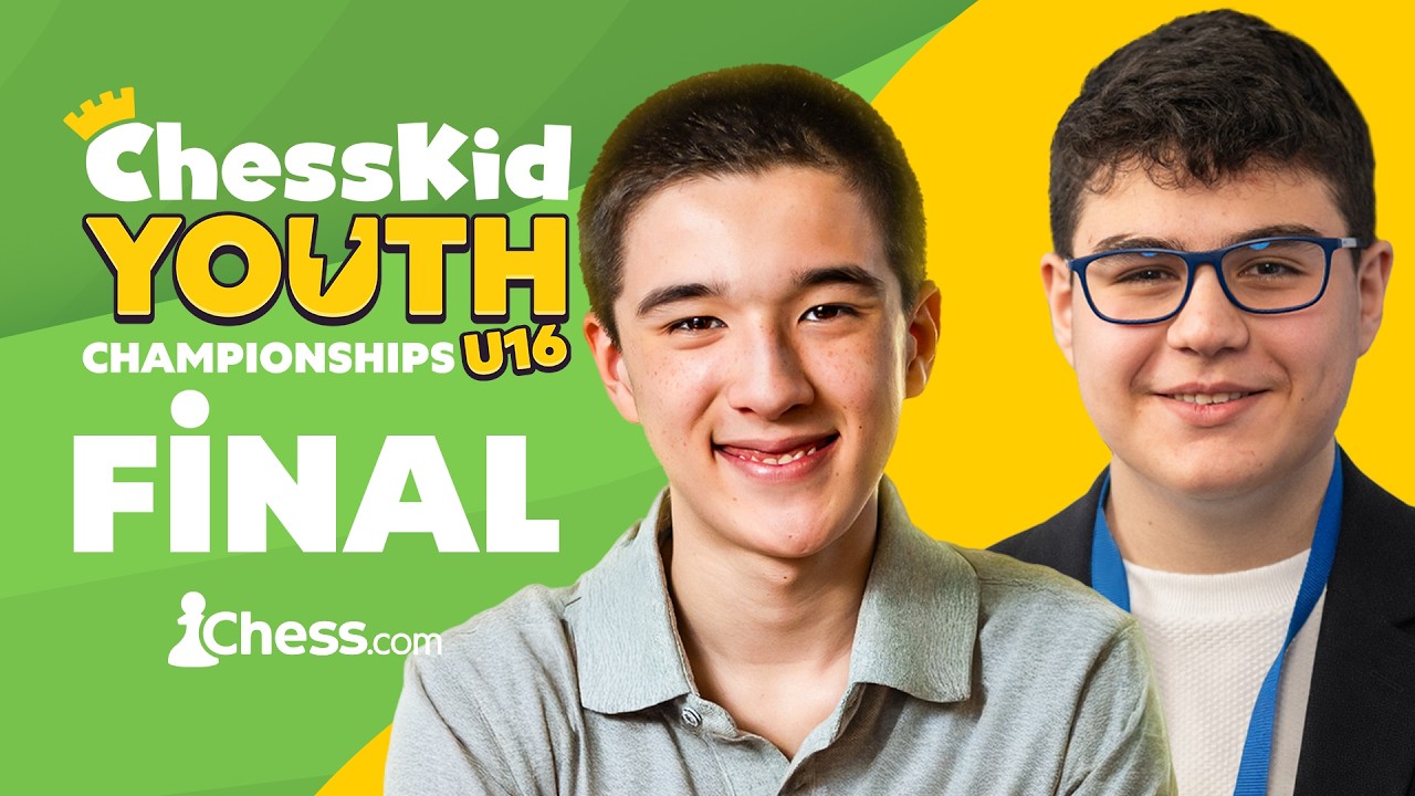 Yağız Kaan Erdoğmuş, Sina Movahed'e Karşı! | Chesskid Gençler Şampiyonası U16 Final