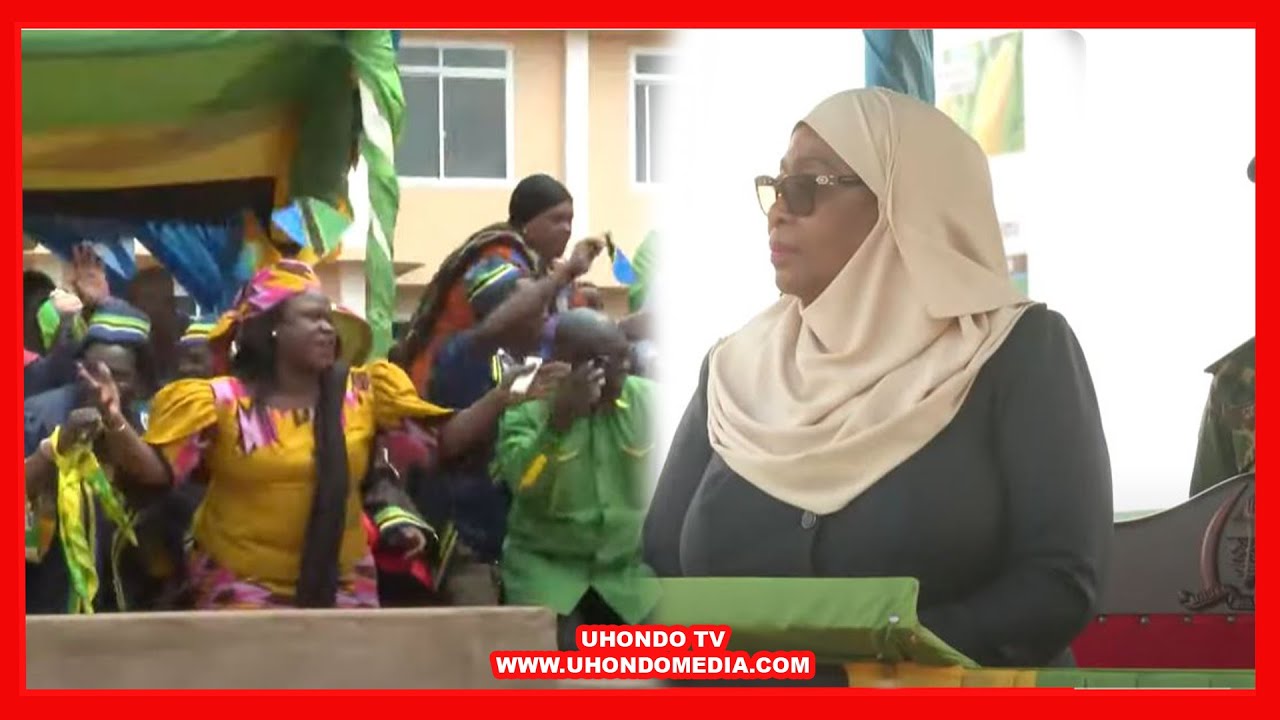 NAIBU WAZIRI KAPINGA AFANYA MAAJABU MAKUBWA HAIJAWAHI TOKEA, RAIS SAMIA ASIMAMA KWA HESHIMA KUTAZAMA