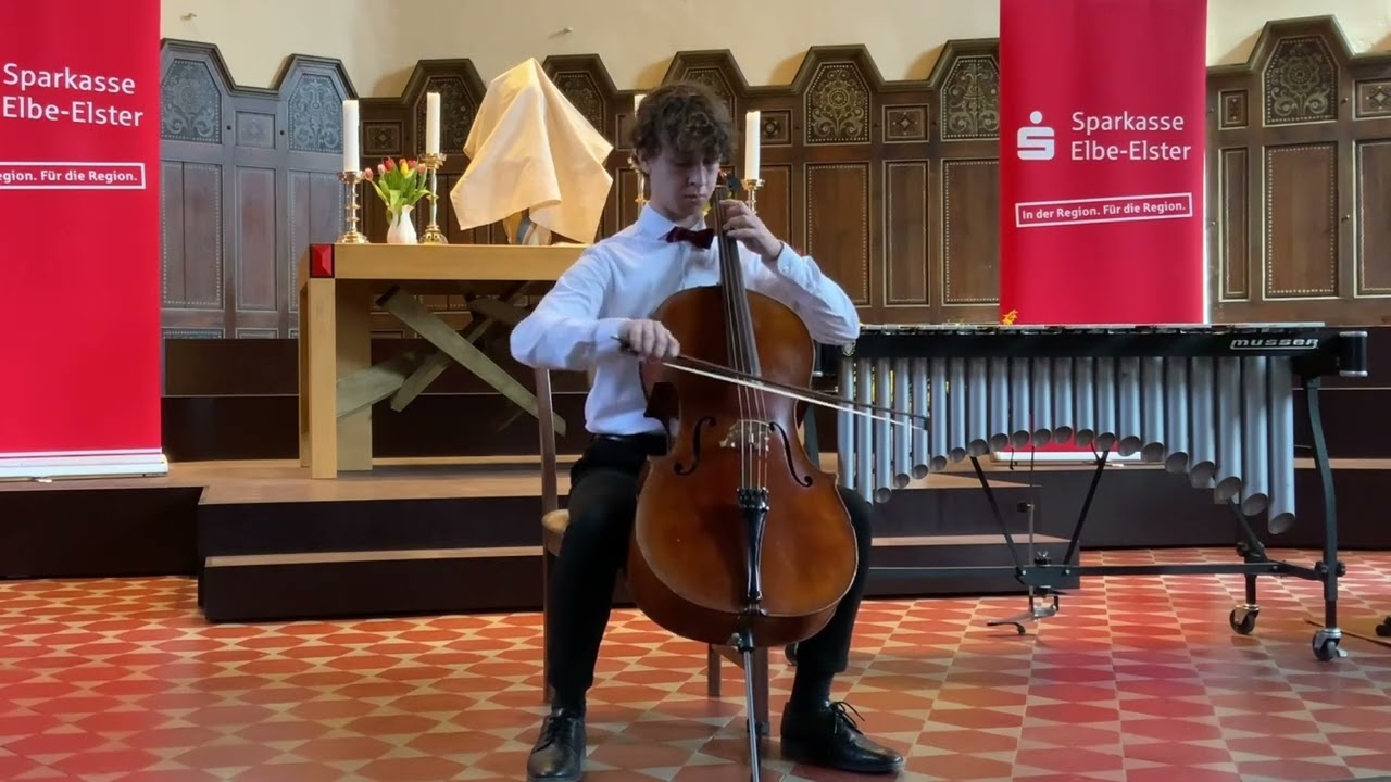 Bach Cello Suite Nr. 3 Prelude und Bourrée 1/2