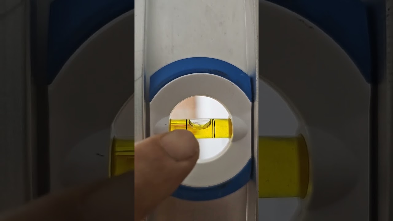 How to properly use a Bubble level