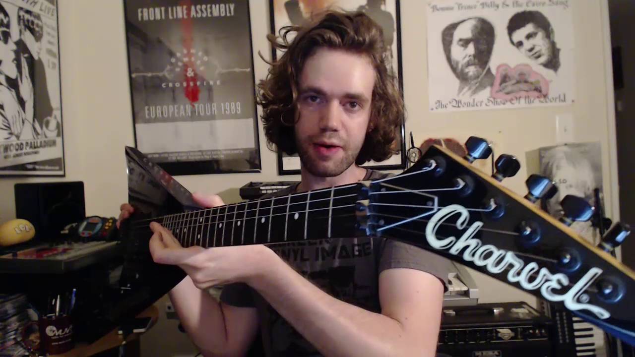 Charvel Avenger EMG Hz modified Full Guitar Review and Demo