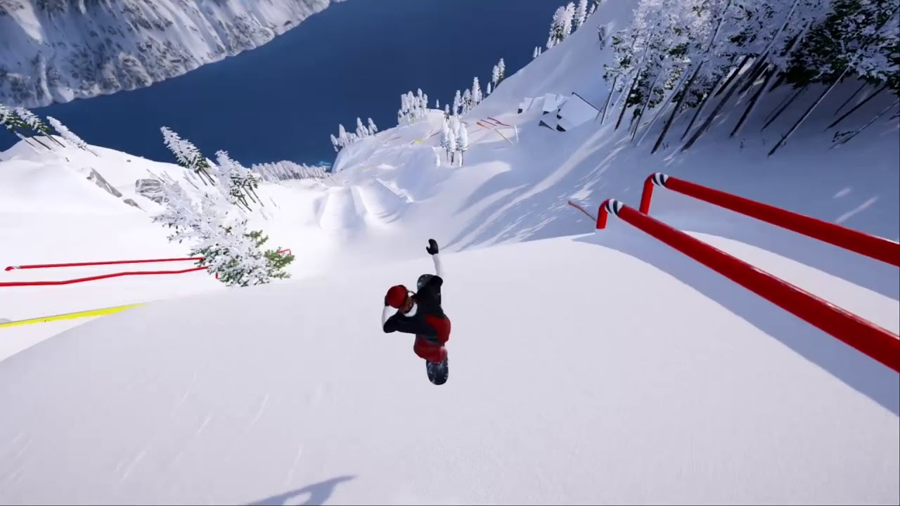 Steep snowboard Knuckle Huck - 2°jump