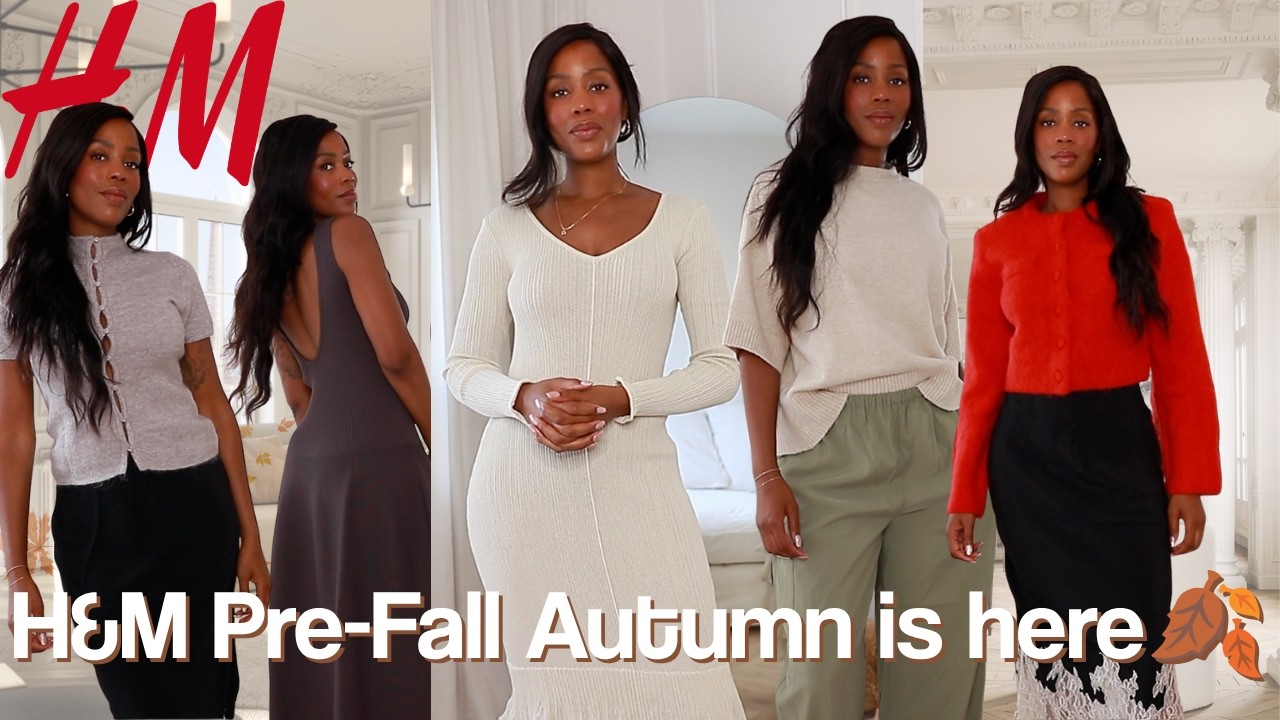 ПРИМЕРКА H&M ПЕРЕД ОСЕНЬЮ 🍂 Новинки H&M из осенней коллекции | Переходный гардероб