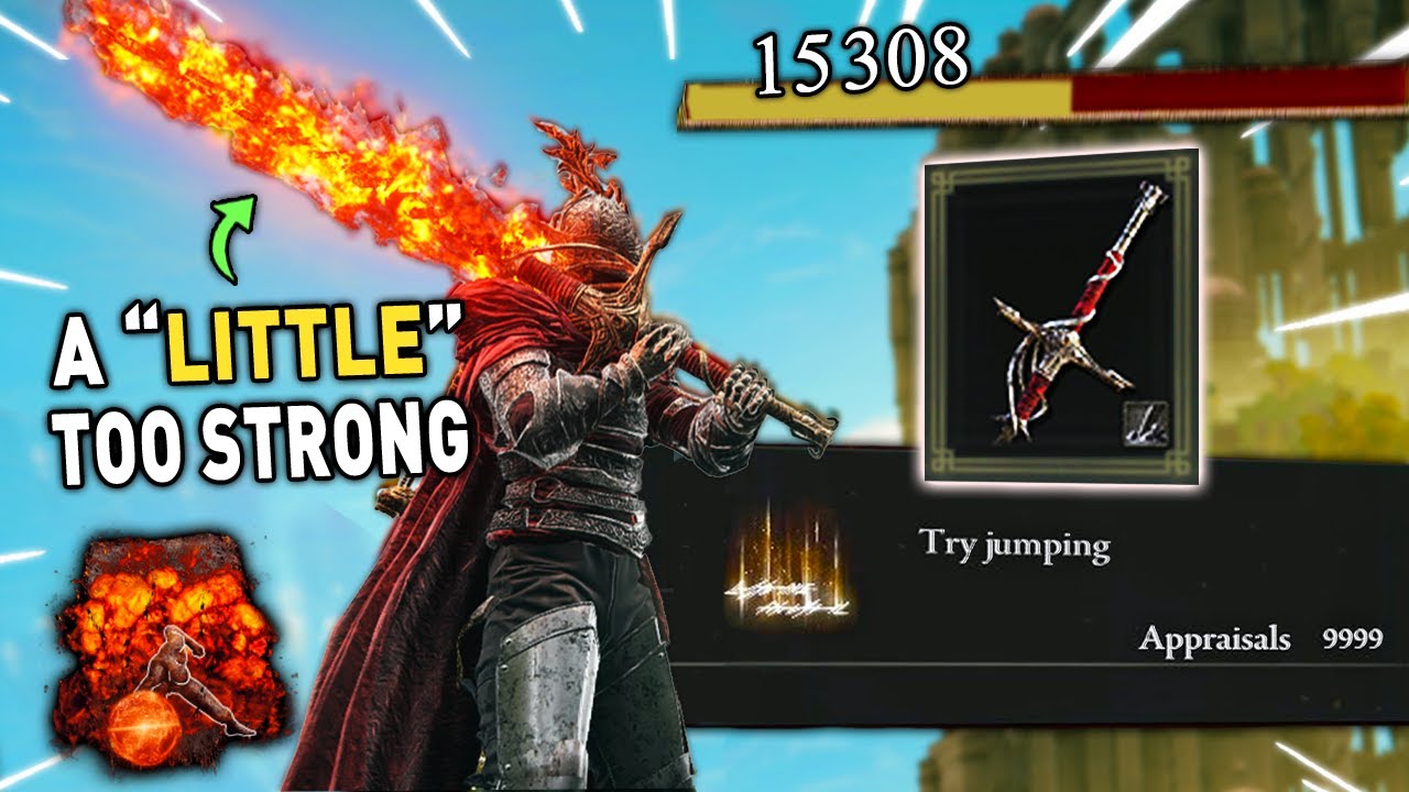 This New Fire Knight 1-SHOT Combo Is INSANE! Best Build Guide - Elden Ring DLC Shadow Of The Erdtree