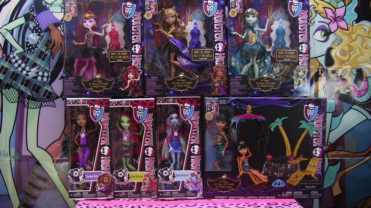 Monster High Haul #10 Music festival 13 Wishes Haunt the Casbah Cleo Desert Frights Oasis !!! :D!!
