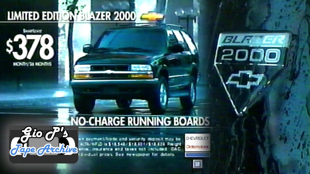 Limited Edition Blazer 2000 | Chevrolet | Commercial | 1999 | GlobalTV CIII-DT