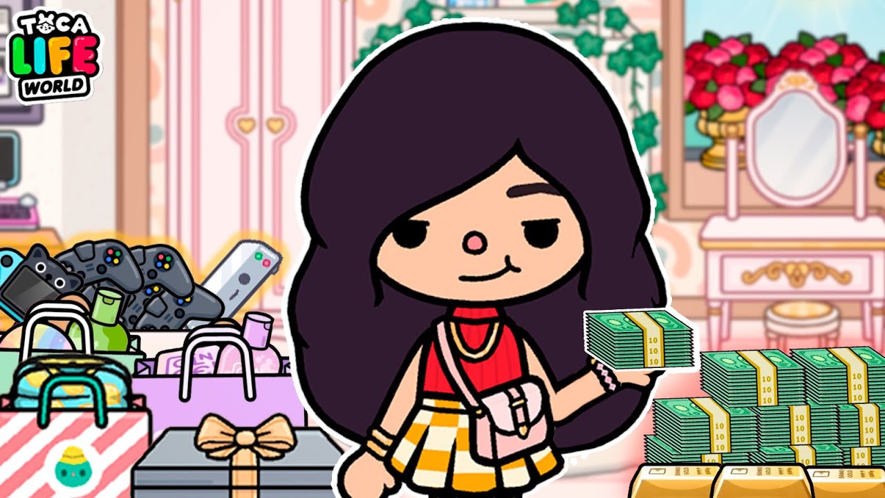 💸 Me Vuelvo una Caprichosa y Me Gasto Mi Herencia 💅 | Toca Boca Life World 🌍