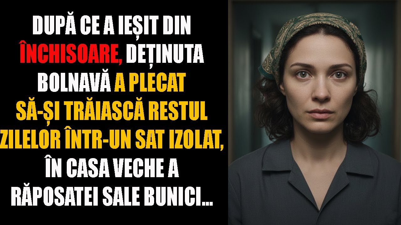 După ce a ieșit din închisoare, DEȚINUTA bolnavă a plecat să-și trăiască restul zilelor într-un...