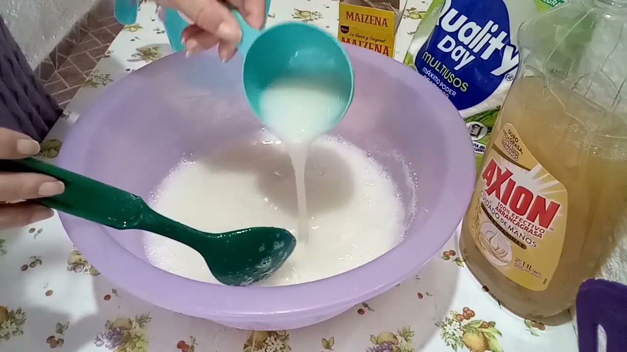Mezcla para trastes con maizena otra colaboración 👴💕👵