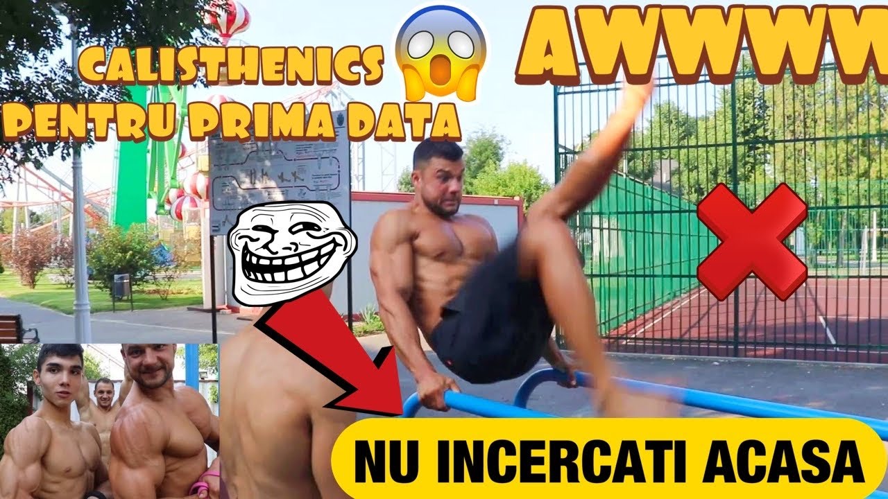 AU RAS DE MINE‼️CALISTHENICS CU TONY SAIK SI ANDREI IFRIM