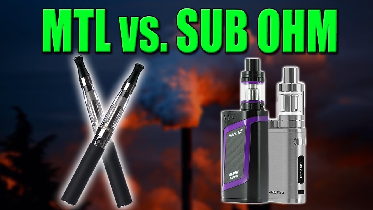MTL - SUB OHM (Ger&auml;te)| Wo ist der Unterschied?? Was ist das?? #101 Anf&auml;ngerfragen