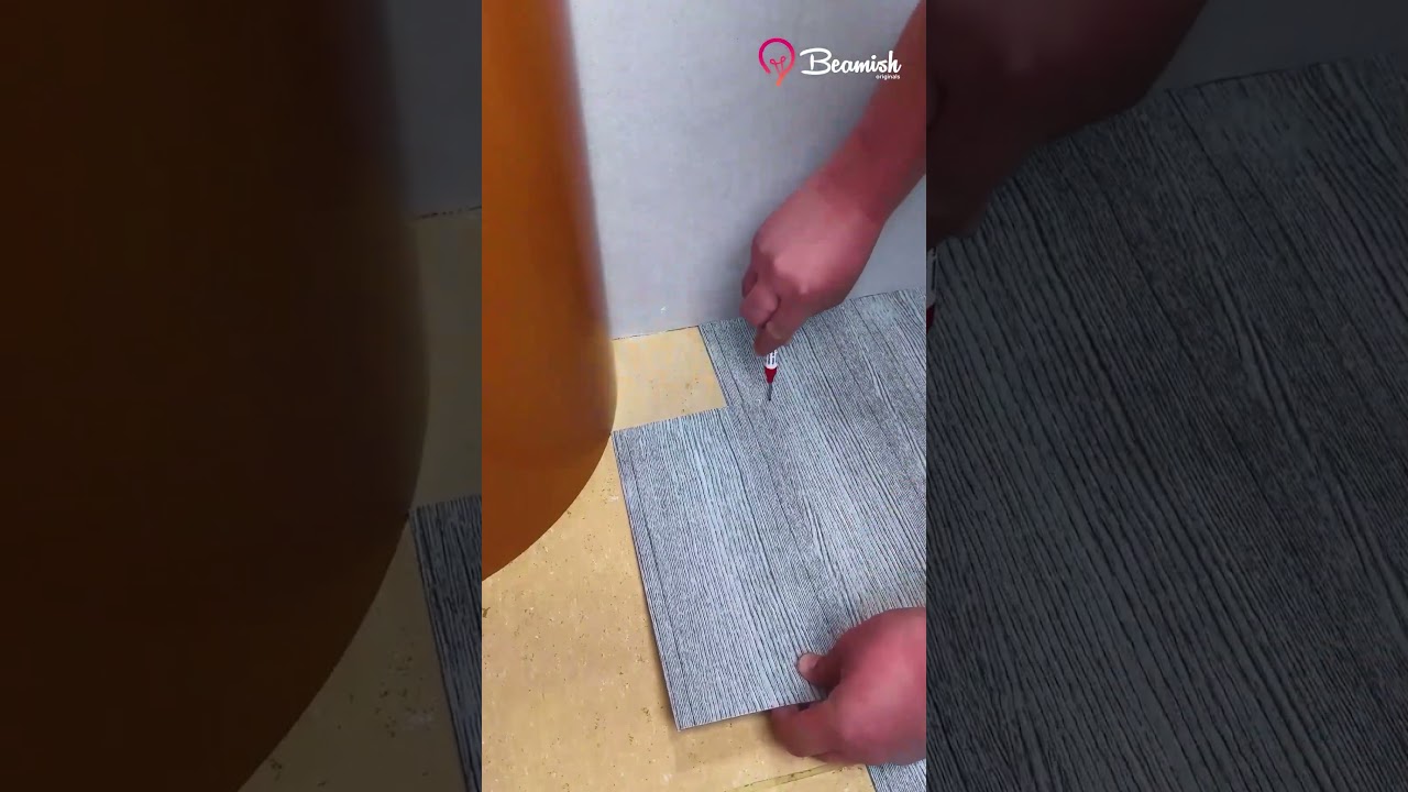 Vinyl curve cutting hack #easy #hacks #smart #work