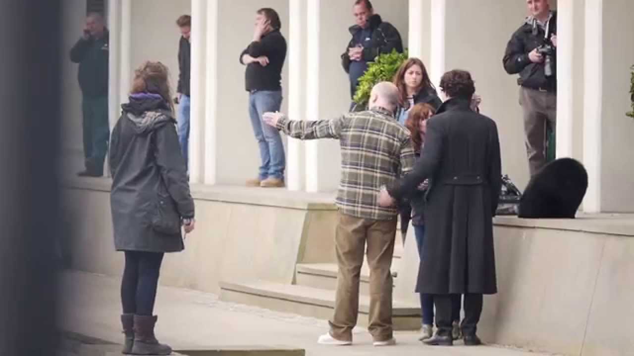 Benedict Cumberbatch playing a Queen's Guard