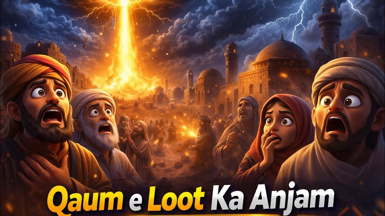 Kyu Azaab Aaya Qaum e Loot Par| Hazrat loot ka waqia | pillar of salt || #prophet