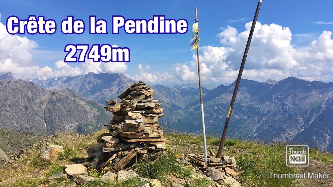 Cr&ecirc;te de la Pendine 2749m par le Col du Bal 2601m , Puy-Saint-Vincent